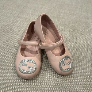 Baby toddler Gucci Ballet Maryjane flat size 23 6.5